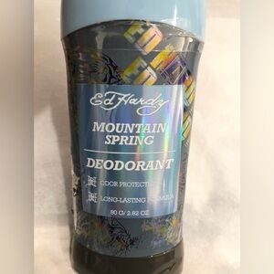 Ed Hardy mountain spring odor protection deodorant 2pack‎ new